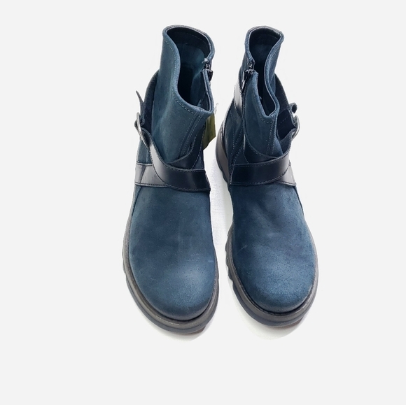 Fly London Sake dk petrol /black size 41 New in box - Picture 4 of 8